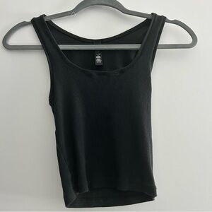 SKIMS COTTON RIB TANK in Soot